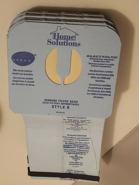 electrolux vacuum cleaner bags style r