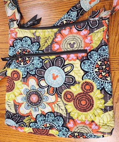 VERA BRADLEY DISNEY FLOWER SHOWER CROSSBODY SUMMER 2014 BAG - 第 2/17 張圖片