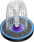 SZMP Solar Fountain 3.5W Bird Bath Fountains with Flower Upgraded Glass Panel, S