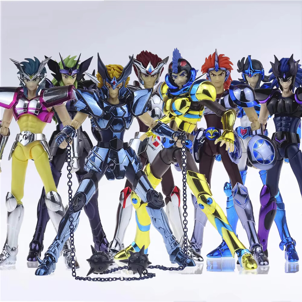 Figurines Saint Seiya CHEVALIERS D'ARGENT Athena Zodiaque animé action figures
