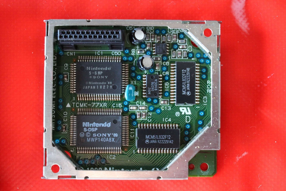 Super Famicom Cap Kit / SMD Restoration Kit / SHVC-CPU-01 - Image 3 of 4