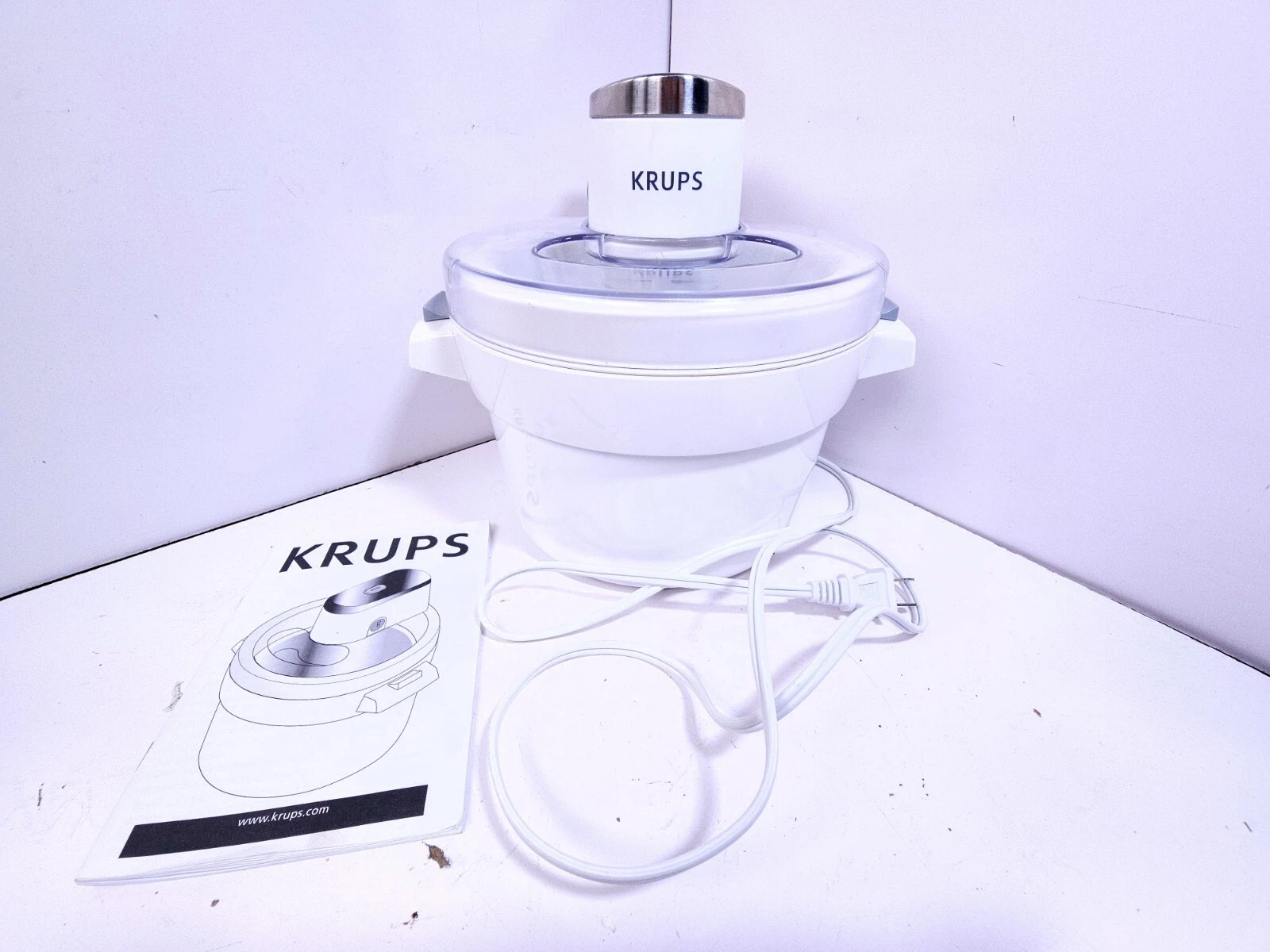 Krups Ice Cream Maker GVS-1 Original Box