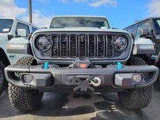 Front Quick Release License Plate Bracket For 23-24 Jeep Wrangler W. Warn Winch