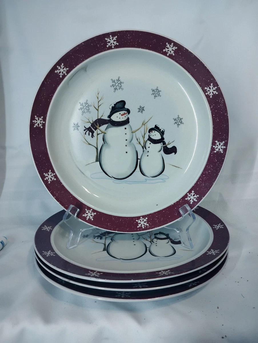 Snowman Plates for sale | eBay
