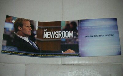 HBO EXCLUSIVE PREVIEW THE NEWSROOM FIRST EPISODE PREVIEW DVD B2395