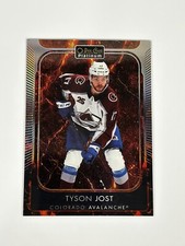 2021-22 OPC PLATINUM TYSON JOST HOT MAGMA PARALLEL /499 #146 Avalanche