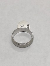 925 Sterling Silver Ring Simple Band 4.25 Grams Size 7 GS