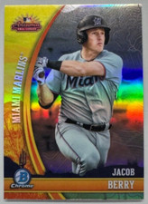 2024 Bowman Chrome Jacob Berry Arizona Fall League Stars #AFLS-4