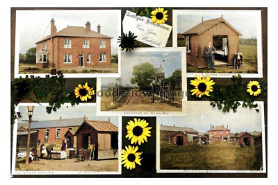 ptc9525 - Yorks - Early Cardigan Sanatorium, Carr Gate, Wakefield - Print 6x4 