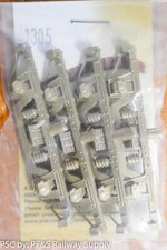 Precision Scale O 1305 Sideframes, 4'-9" Wheelbase, Pass, Car Truck Parts Brass