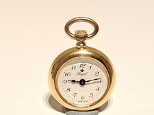VINTAGE LUXURY 23mm SWISS GOLD PLATED LADIES MECHANICAL WATCH PENDANT "ROYAL"