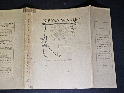 1916 Rip Van Winkle By Washington Irving Illustrated by Arthur Rackham Fantasy - Imagen 4 de 24