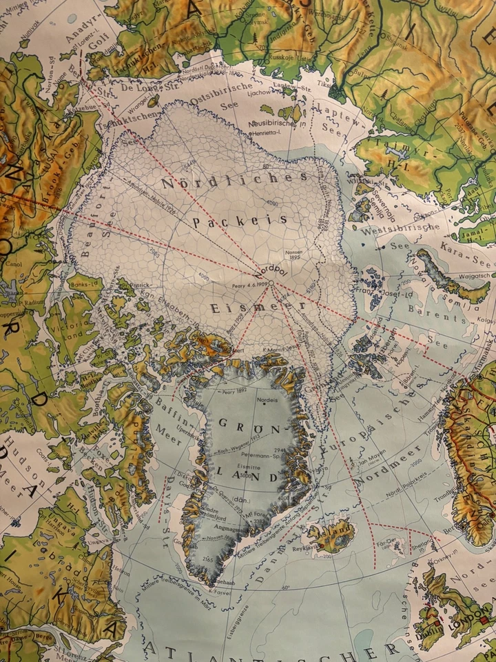Mapa de tela vintage postes de 1 capa vintage, salvamento, antiguo, antiguo. Foto 3 de 4