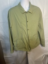 Goodfellow  Co Men's Lightweight Windbreaker Light Green XL