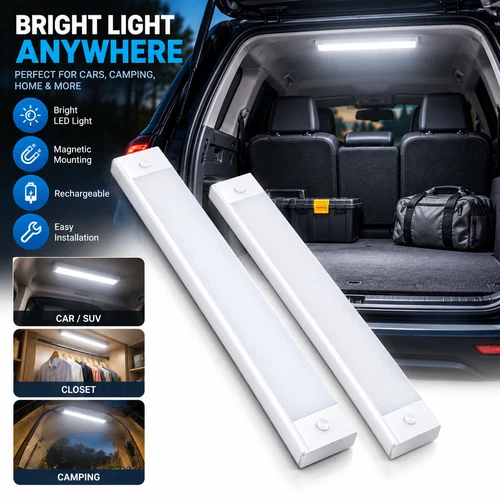 2Pcs Ceiling Light Interior 12V LED Lights Strip Campervan Caravan Motorhome Van