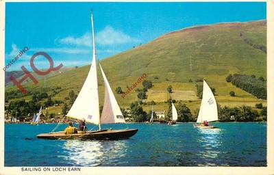 Ansichtskarte_ Segeln auf Loch verdienen