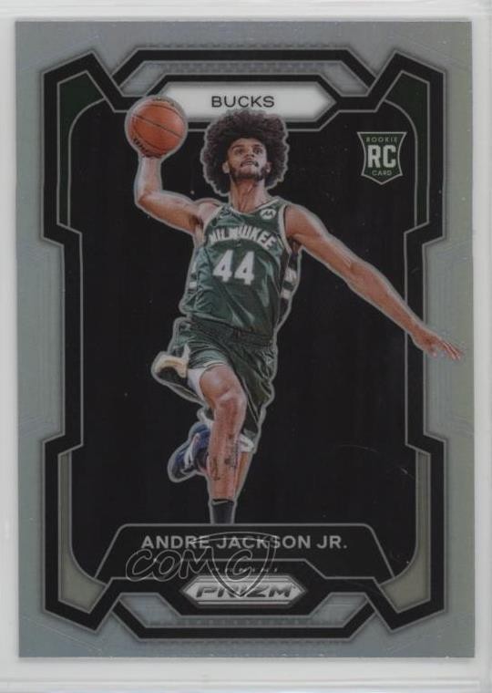2023-24 Panini Prizm Silver Prizm Andre Jackson Jr #131 Rookie RC 12g7