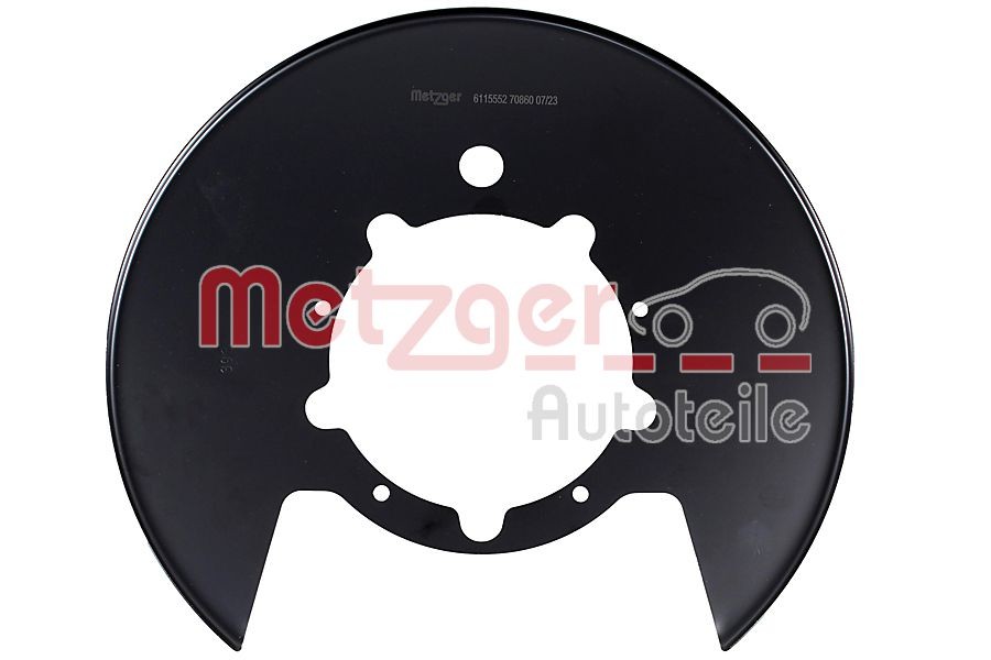 Fits METZGER 6115552 SPLASH PANEL, BRAKE DISC