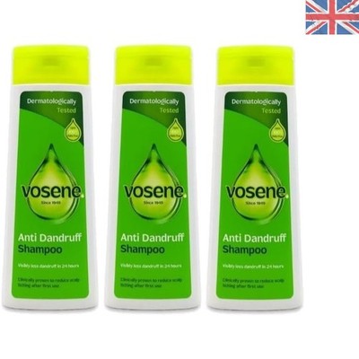 Umfassende Schuppenlösung - 3 Flaschen à 200 ml unparfümiertes Shampoo
