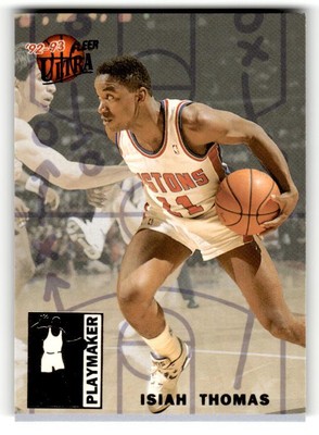 1992-93 Ultra #10 Isiah Thomas Playmakers