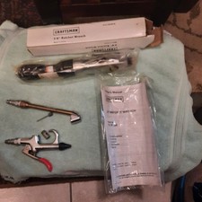 Craftsman 38 Air Ratchet Wrench 919.18288-b. Wdbl End Air Chuck Blow Gun. Craftsman 38 Air Ratchet Wrench 919.18288-b. Wdbl End Air Chuck Blow Gun.