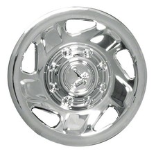 New Set Of 4 16 Inch Silver 5 Spoke Directional Aftermarket Wheel Covers