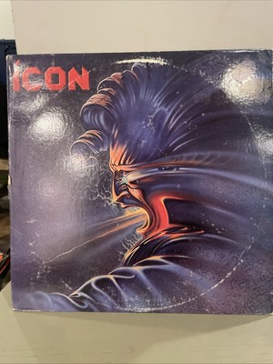 Icon - Self Titled 1st Press 1984 US Vinyl LP  Record ST-12336 EX/EX