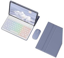 Keyboard Case for for Lenovo Tab M11 11 Inch TB330FU/TB330XU 2024 with Purple