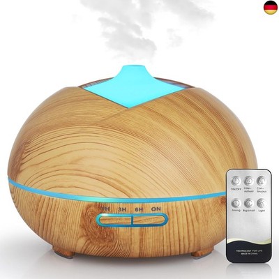 Aroma Diffuser 500ML, Diffusor für Ätherische Öle, Aromatherapie Luftbefeuchter