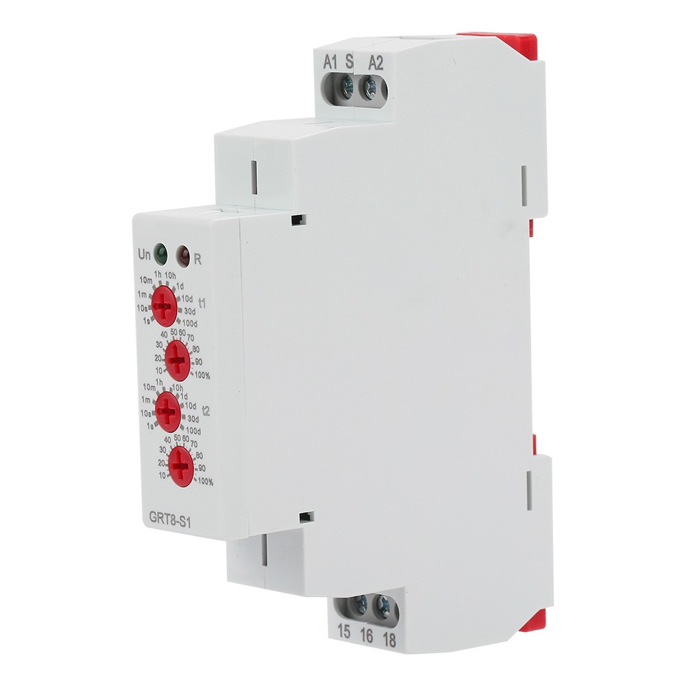 GRT8-S1 Mini Cycle Timer Relay With Wide Delay Range For Lighting Control KRI