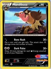 Mandibuzz 69/98 Rare Emerging Powers Pokemon NM/LP