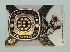 2011-12 Black Diamond BOSTON BRUINS Cup Championship Rings DENNIS SEIDENBERG
