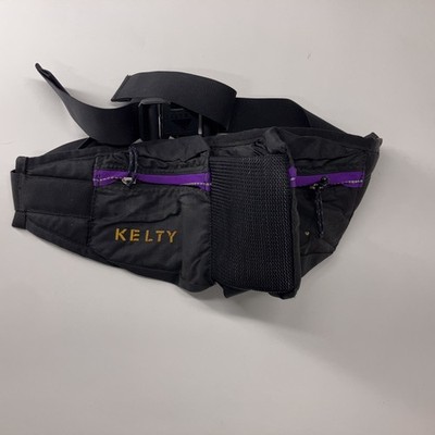 Retro Kelty stride sm waist pack one water bottle holster two small zip pockets
