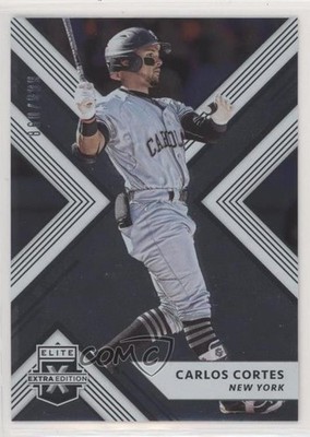 2018 Panini Elite Extra Edition 860/999 Carlos Cortes #82 ic4
