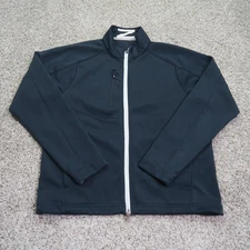 Zero Restriction Jacket Mens Medium Black Tour Series Full Zip Golf Softshell
