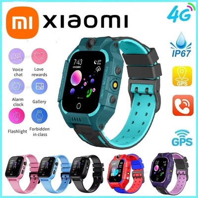 4G Kids Smart Watch GPS SOS Call Camera Waterproof Child Tracker SIM Android iOS