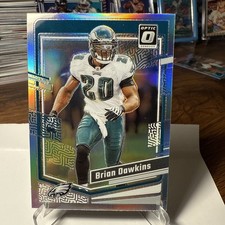 Brian Dawkins 2023 Donruss Optic #154 Philadelphia Eagles Silver Holo HOF