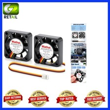 2 Pack 40mm 12V DC Brushless Fans   Perfect Cooling for Raspberry Pi  More