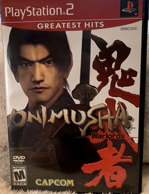 Onimusha: Warlords Greatest Hits PS2 Manual Included M Action.