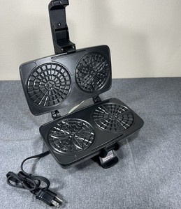 Chef's Choice Pizzelle Pro Toscano Model 834 Non-Stick Stainless Cookies Baking