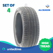 Set Of 4 Used 22540r18 Pirelli P Zero Ao 92h - 932 Set Of 4 Used 22540r18 Pirelli P Zero Ao 92h - 932