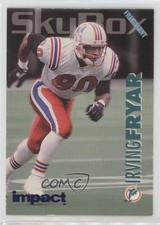 1993 Skybox Impact Colors Irving Fryar #184 1u9