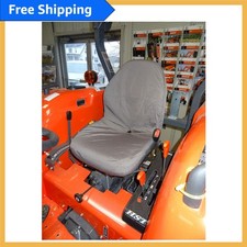 Easy Install Waterproof Seat Cover for Kubota Tractors - Gray Endura Style