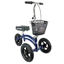 All Terrain Kneerover Steerable Knee Scooter Blue - Refurbished
