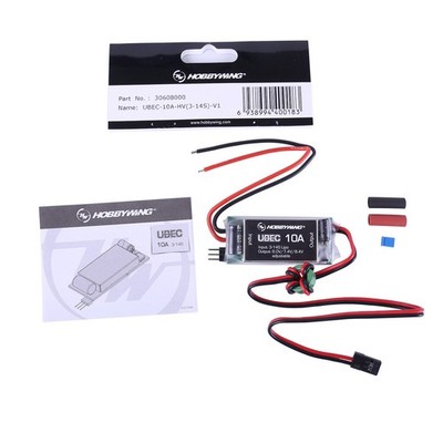 For Hobbywing 10A UBEC 3-14S 6/7.4/8.4V Adjustable Voltage Regulator Module BEC