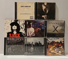 ROCK, CLASSIC ROCK, HARD ROCK, POP CD LOT OF 8 - SEE TITLES IN DESCRIPTION - R6