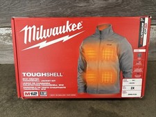 Milwaukee 204G-212X Jacket - Gray, Size 2XL Open Box
