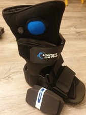 United Ortho Short Air Cam Walker Fracture Boot - Small - Black