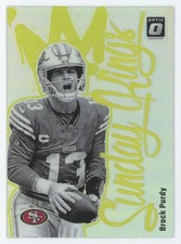 2024 Donruss Optic Sunday Kings Brock Purdy 49ers #19 C14