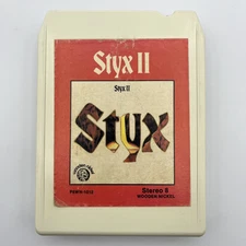 Styx II - Restored 8 Track Tape - New Pad and Splice
